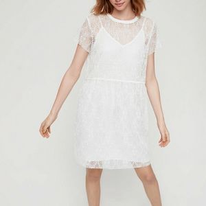 Aritzia - Little Moon Olive Dress